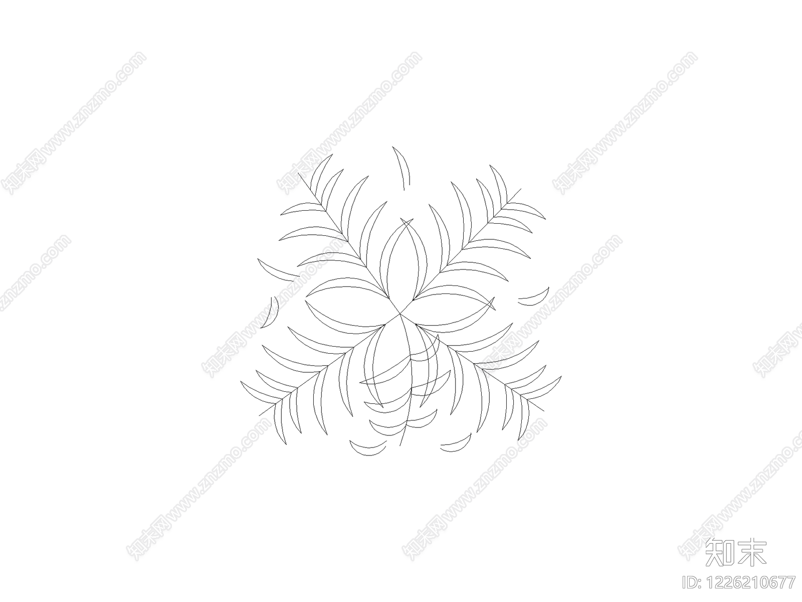 绿植CAD图纸