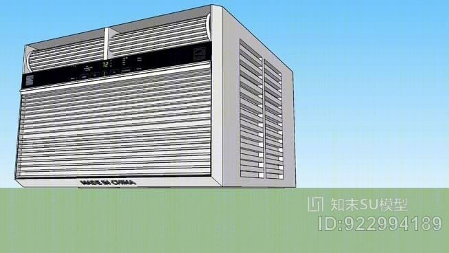 现代空调SU模型下载【ID:922994189】