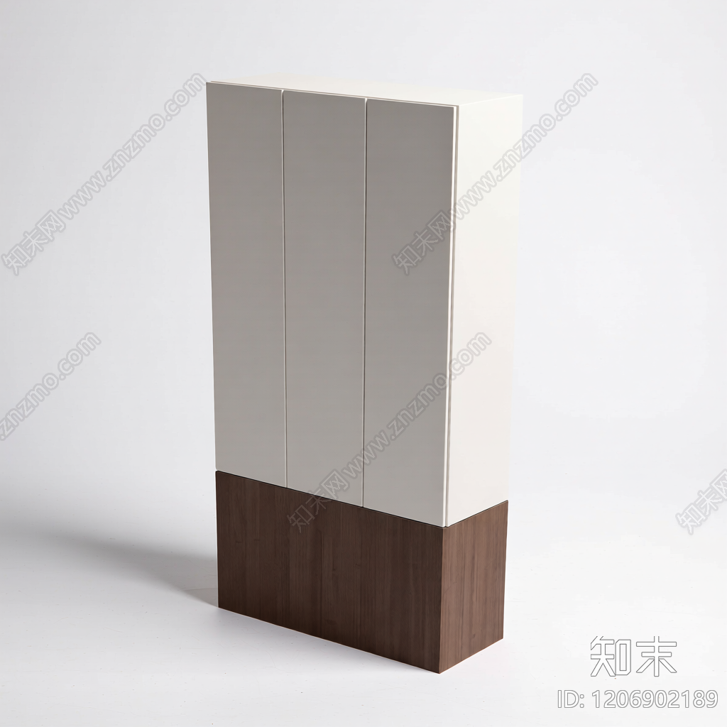 三门柜体模型3D模型下载【ID:1206902189】
