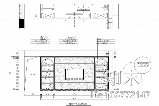 [长沙]环境优雅高层住宅简欧风格三居室装修图（含效果图...cad施工图下载【ID:166772147】