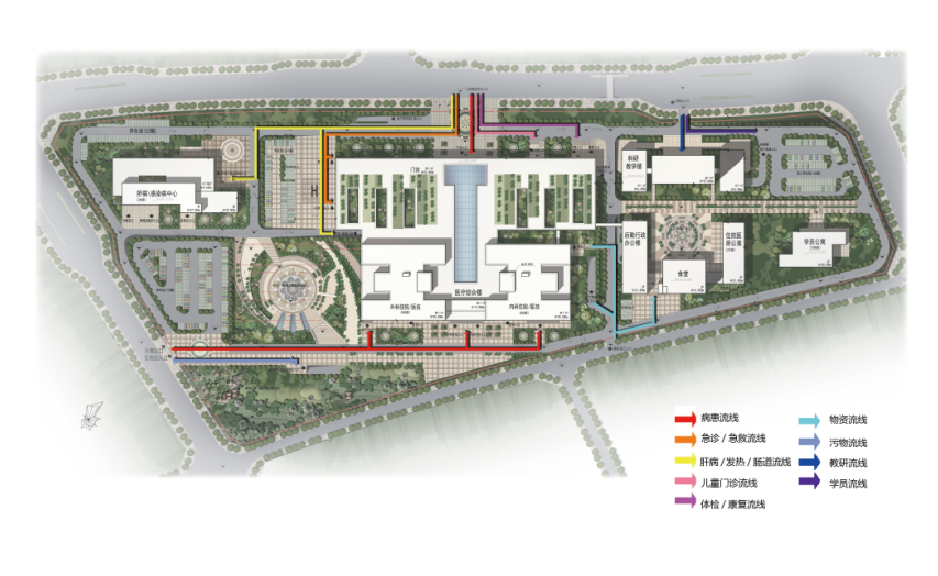 江南医院建筑设计方案文本+CAD施工图下载【ID:151578184】