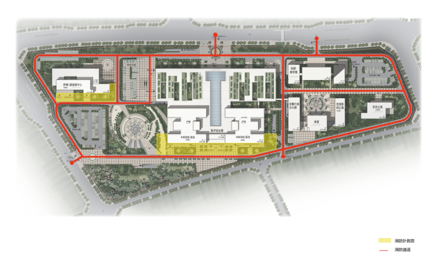 江南医院建筑设计方案文本+CAD施工图下载【ID:151578184】