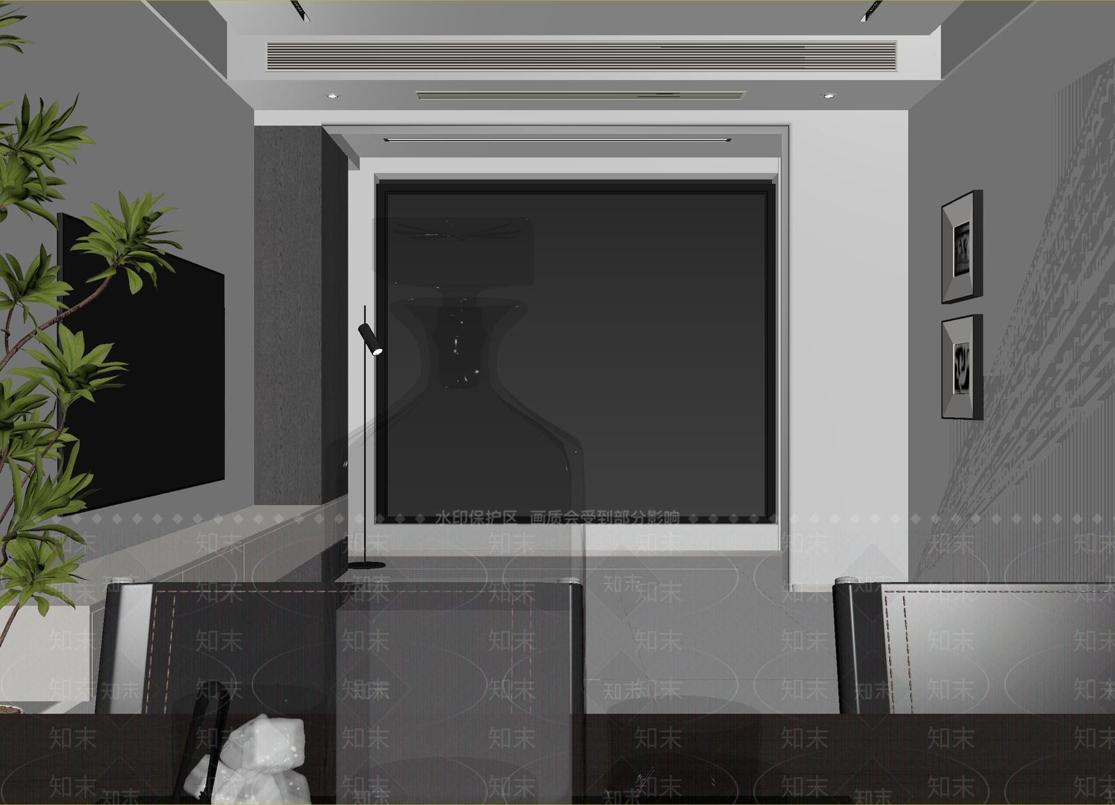 现代会议室3D模型下载【ID:1214701990】