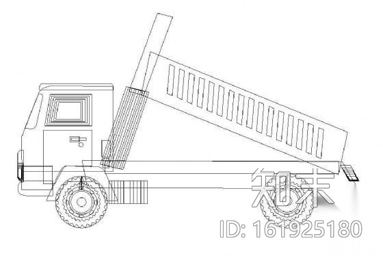 卡车图块5cad施工图下载【ID:161925180】