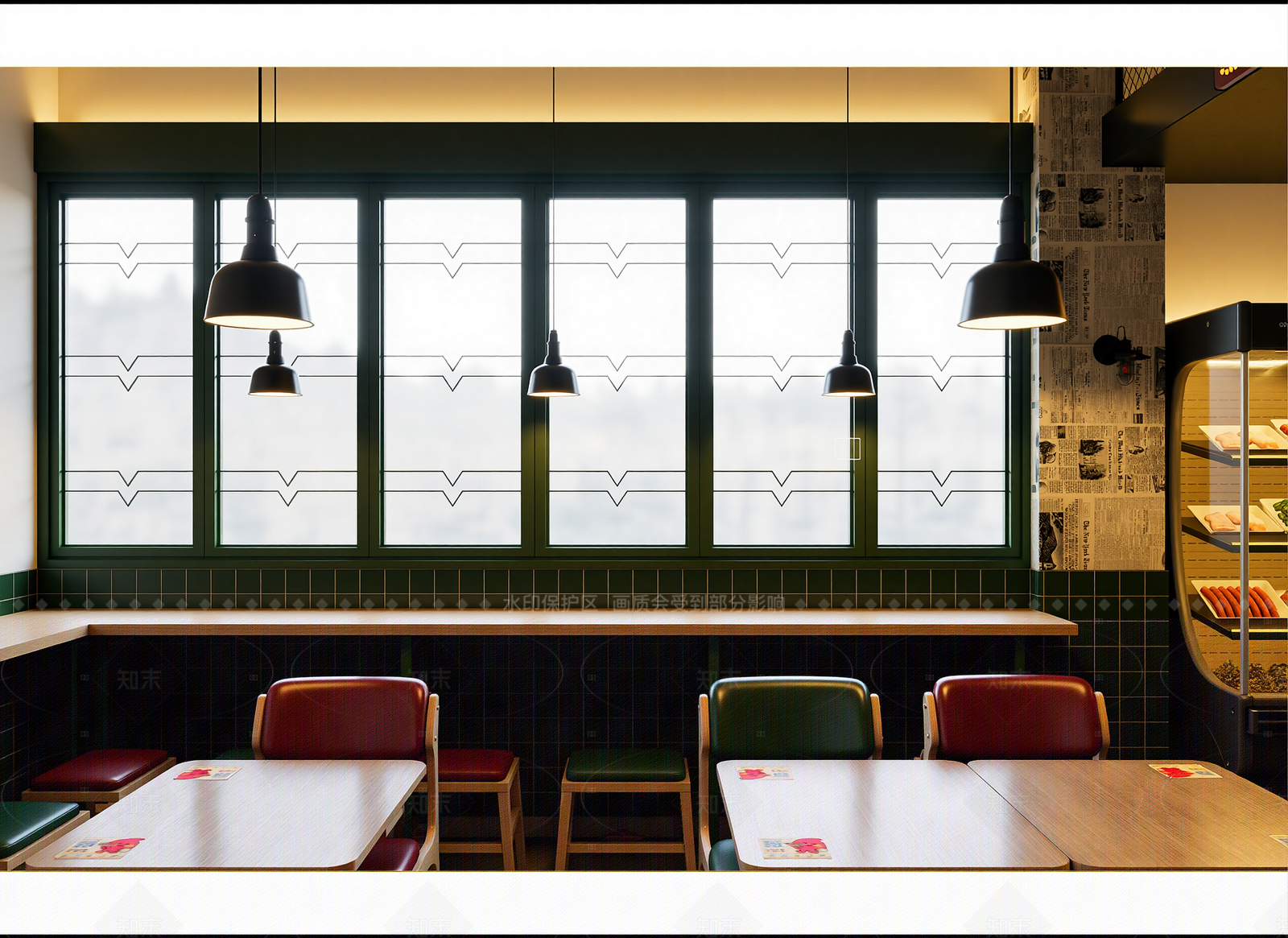 工业西餐厅3D模型下载【ID:1214926811】