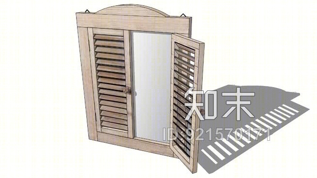 农村房屋窗镜，自然世界，131147，44,90€参考文献。SU模型下载【ID:921570171】