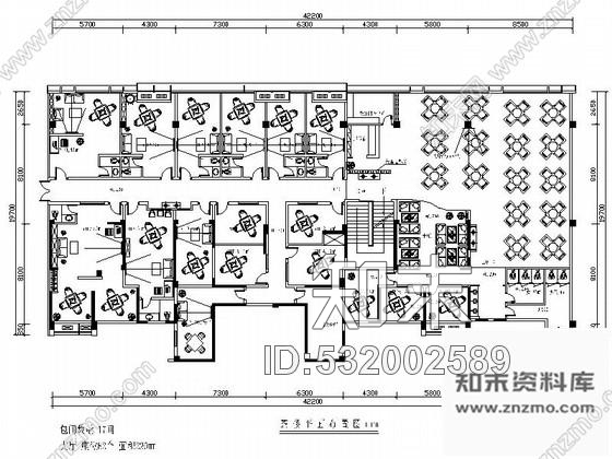 施工图四川中式古香古韵特色茶楼室内装修施工图施工图下载【ID:532002589】