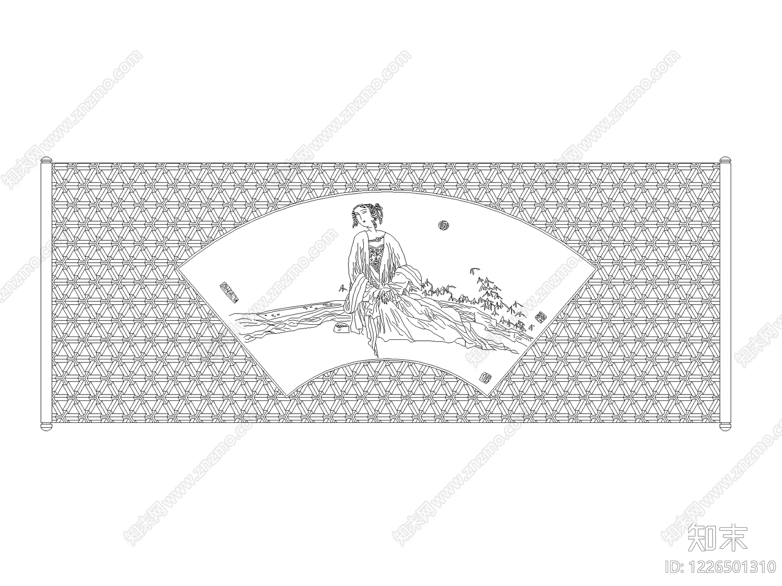 挂画CAD图纸
