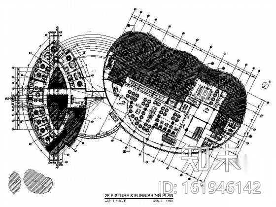 [上海]五星级高档酒店全日制餐厅装修图（含效果）施工图下载【ID:161946142】