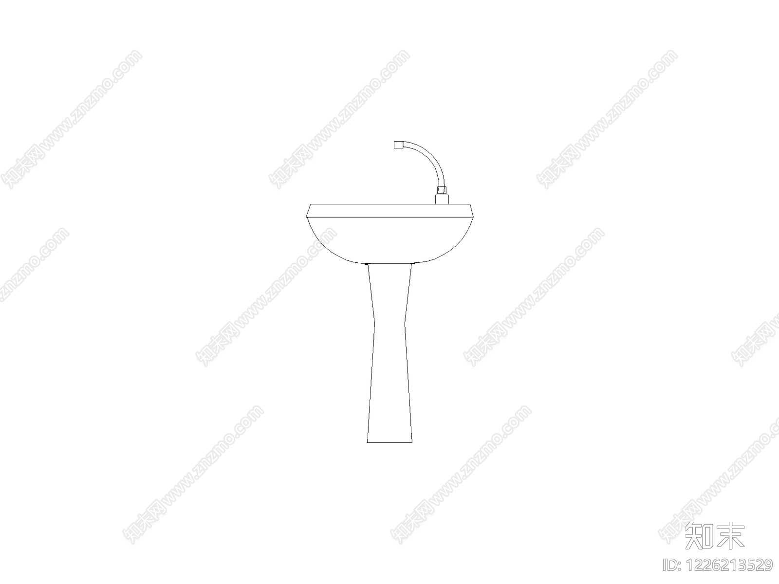 卫浴设施cad施工图下载【ID:1226213529】