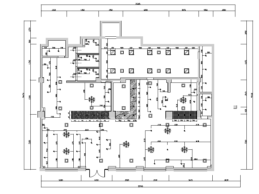 工业风格复古loft酒吧咖啡厅设计施工图（附效果图）施工图下载【ID:161785197】