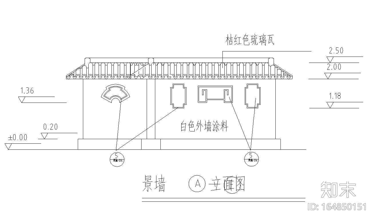 单层不规则公园茶室施工图设计施工图下载【ID:164850151】