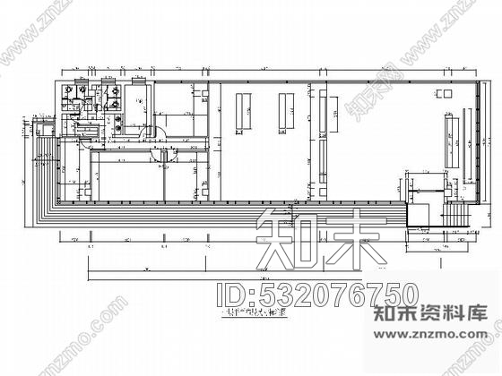 施工图青岛某住宅小区售楼处室内竣工图cad施工图下载【ID:532076750】