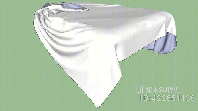 床面纱SU模型下载【ID:422651136】