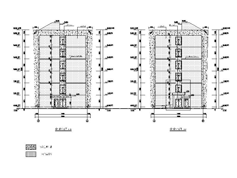 [福建]现代风格职工宿舍建筑施工图cad施工图下载【ID:166226165】