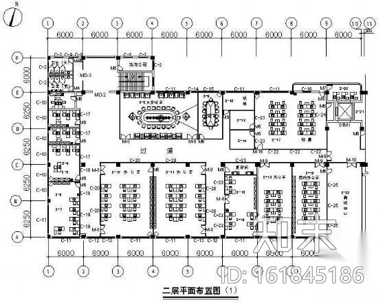 某公司厂房办公楼装饰图施工图下载【ID:161845186】