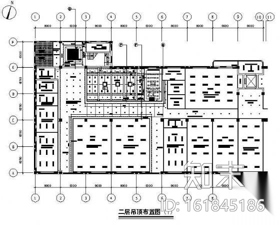 某公司厂房办公楼装饰图cad施工图下载【ID:161845186】