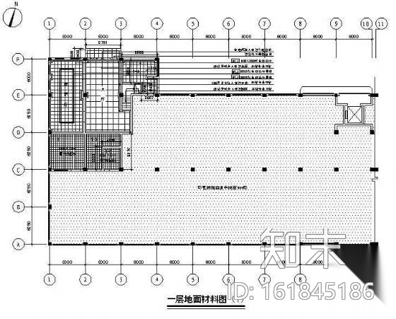 某公司厂房办公楼装饰图cad施工图下载【ID:161845186】