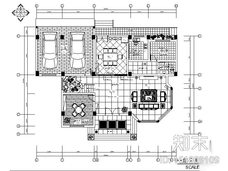 某别墅施工图纸施工图下载【ID:161809109】