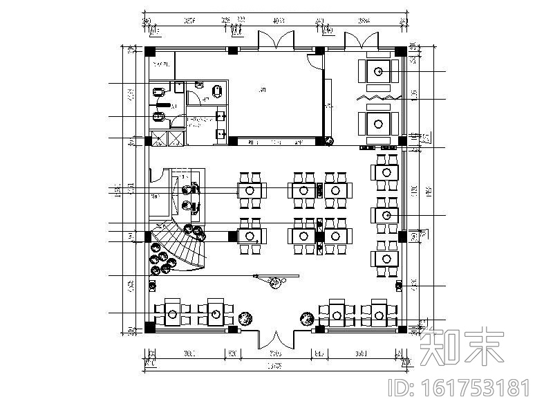 [安徽]古香古色中式火锅店设计施工图（含效果图）施工图下载【ID:161753181】