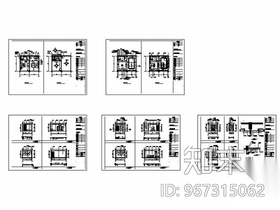 [深圳]某公安局特警支队领导办公室施工图施工图下载【ID:967315062】