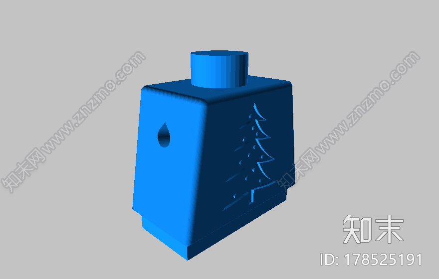 超级乐高圣诞玩偶3d打印模型下载【ID:178525191】