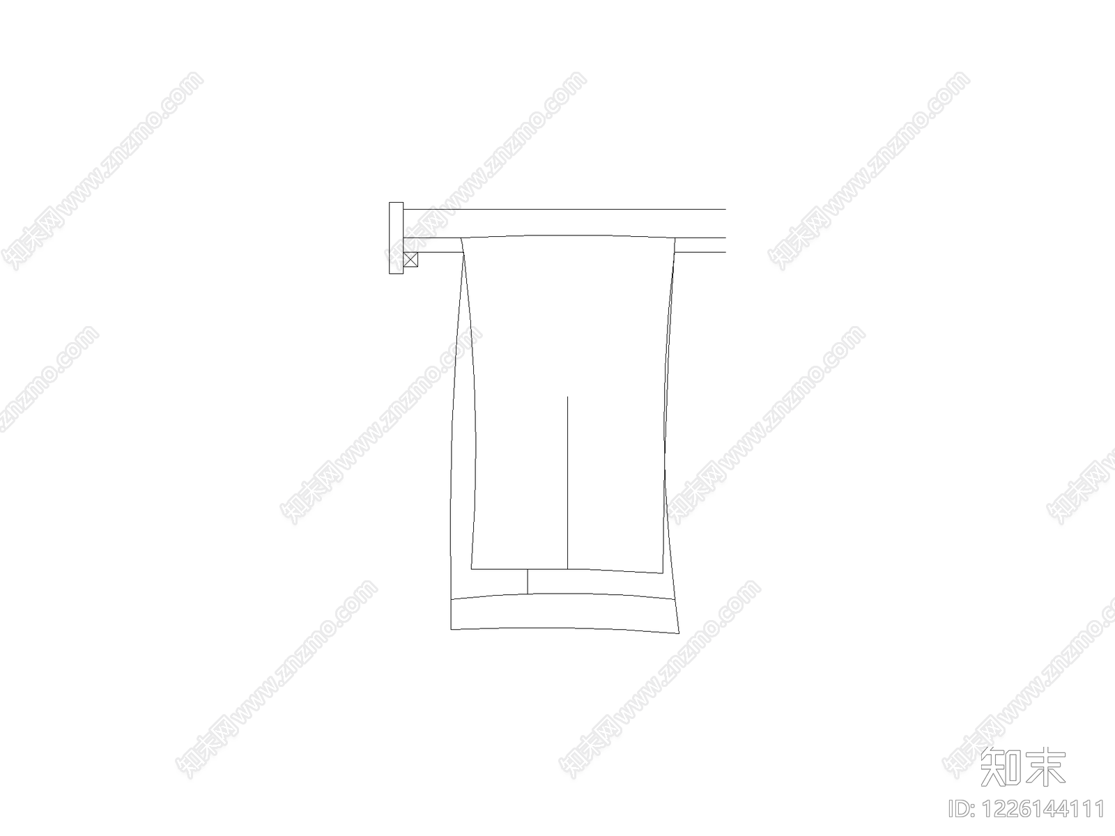 卫浴设施cad施工图下载【ID:1226144111】