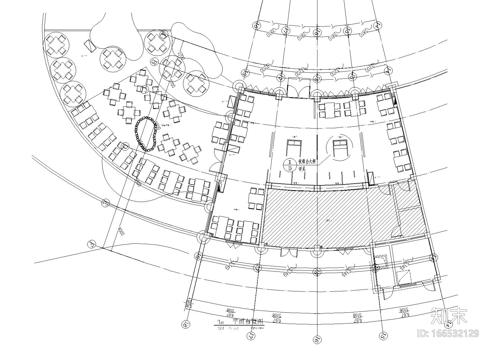 [昆明]古滇欢乐世界帅府炖菜餐厅设计施工图cad施工图下载【ID:166532129】