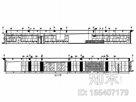 [珠海]国内知名互联网软件企业办公室装修设计施工图cad施工图下载【ID:166407179】