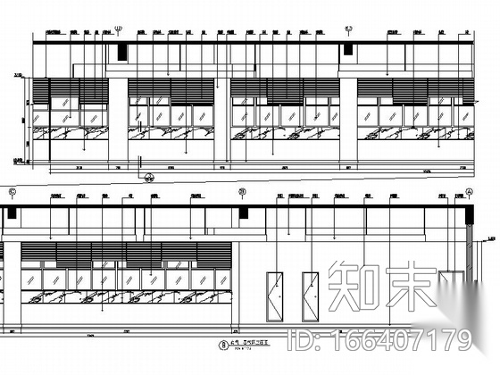 [珠海]国内知名互联网软件企业办公室装修设计施工图cad施工图下载【ID:166407179】