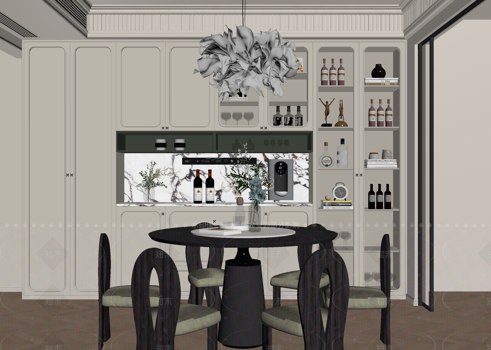 法式酒窖3D模型下载【ID:1214983091】