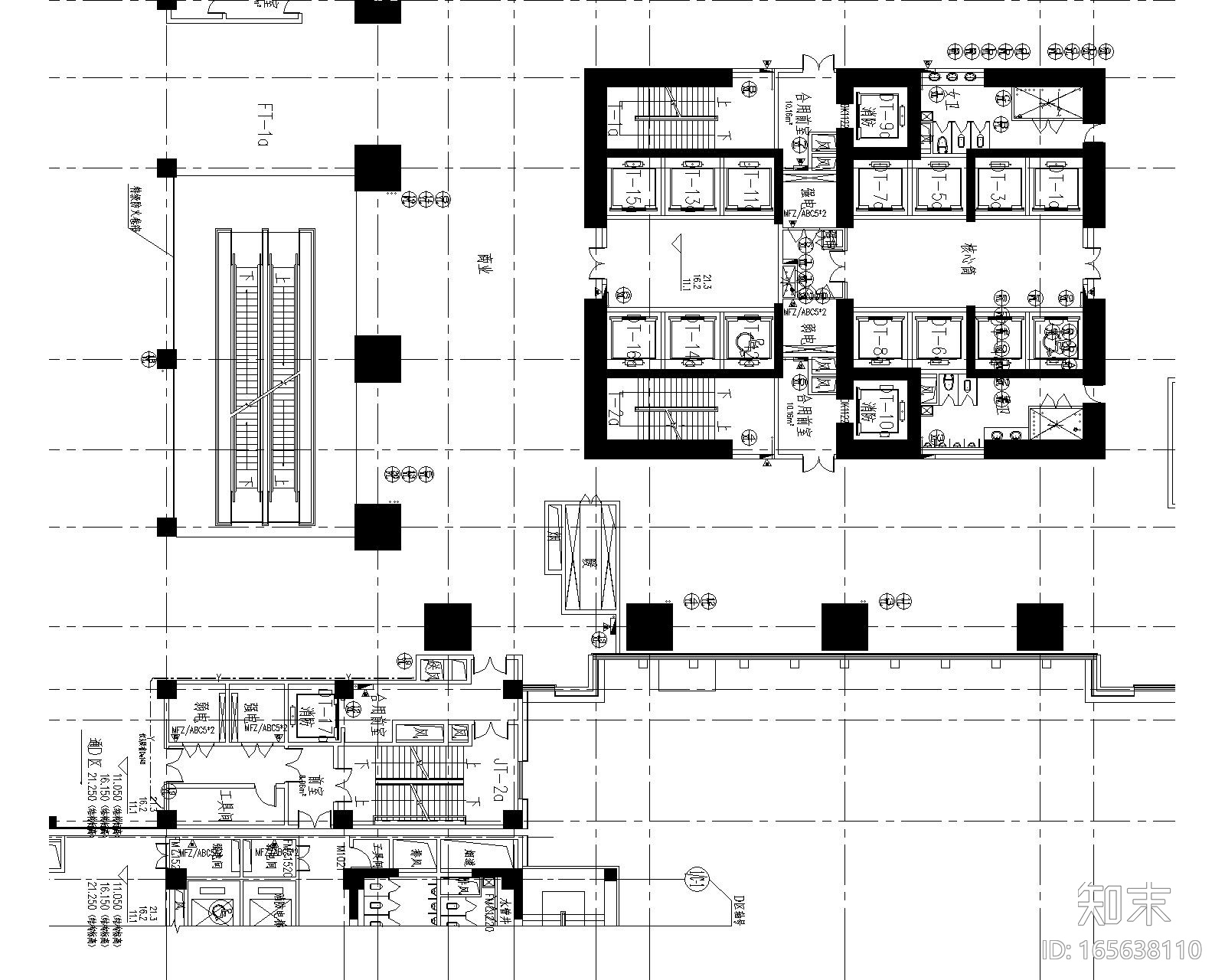 山东超高层公寓酒店给排水施工图​cad施工图下载【ID:165638110】