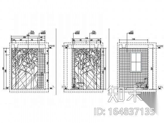 [安徽]温馨现代风格一居室室内装修施工图（含实景）cad施工图下载【ID:164837135】