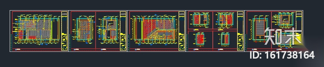 [贵州]LOFT--贵阳俊发办公样板间施工图+效果图施工图下载【ID:161738164】