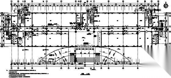 某十层办公楼建筑设计方案图cad施工图下载【ID:151638136】