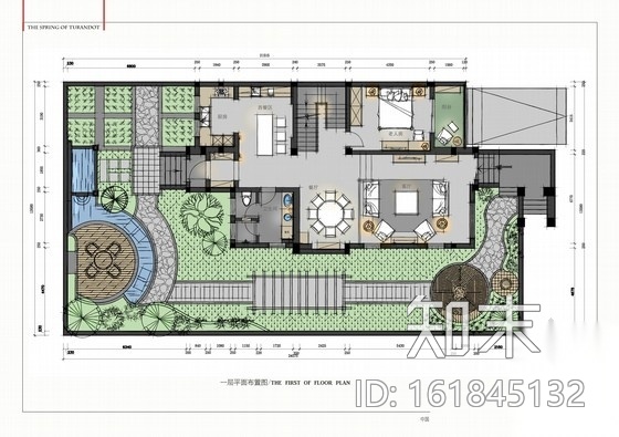 [江宁]法式贵族风情两层别墅室内CAD施工图（含实景图...施工图下载【ID:161845132】