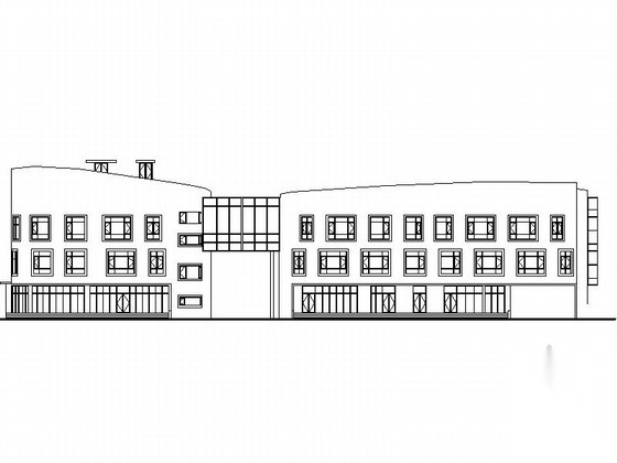 [河南]某多层幼儿园建筑设计方案图施工图下载【ID:165933150】