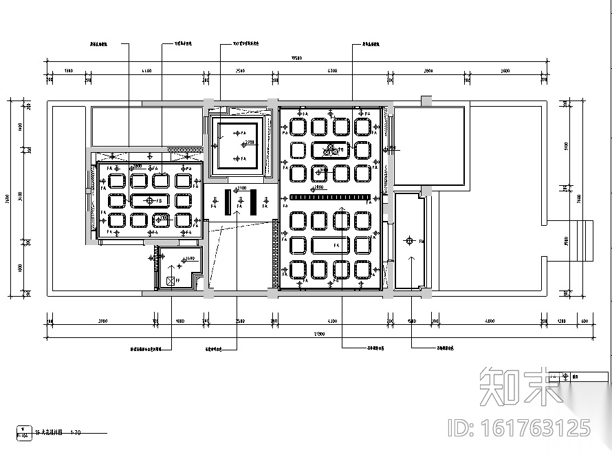 千灯熙岸铭郡联排别墅设计施工图（附效果图+软装配置）cad施工图下载【ID:161763125】