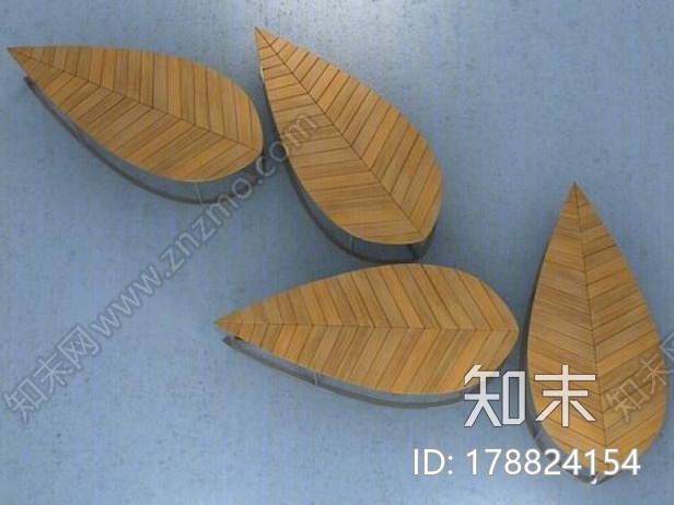 现代风格叶子造型休闲桌3D模型下载【ID:178824154】