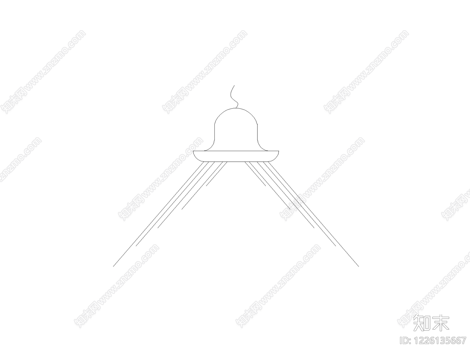灯具图块cad施工图下载【ID:1226135667】