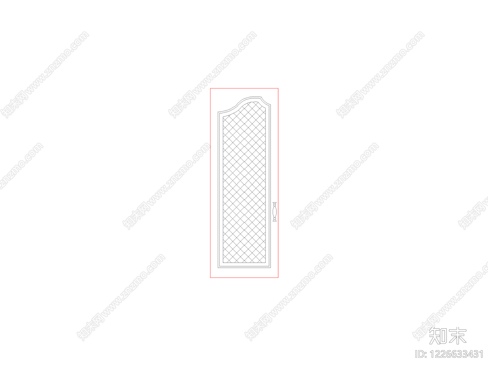 欧式内门系统CAD图纸