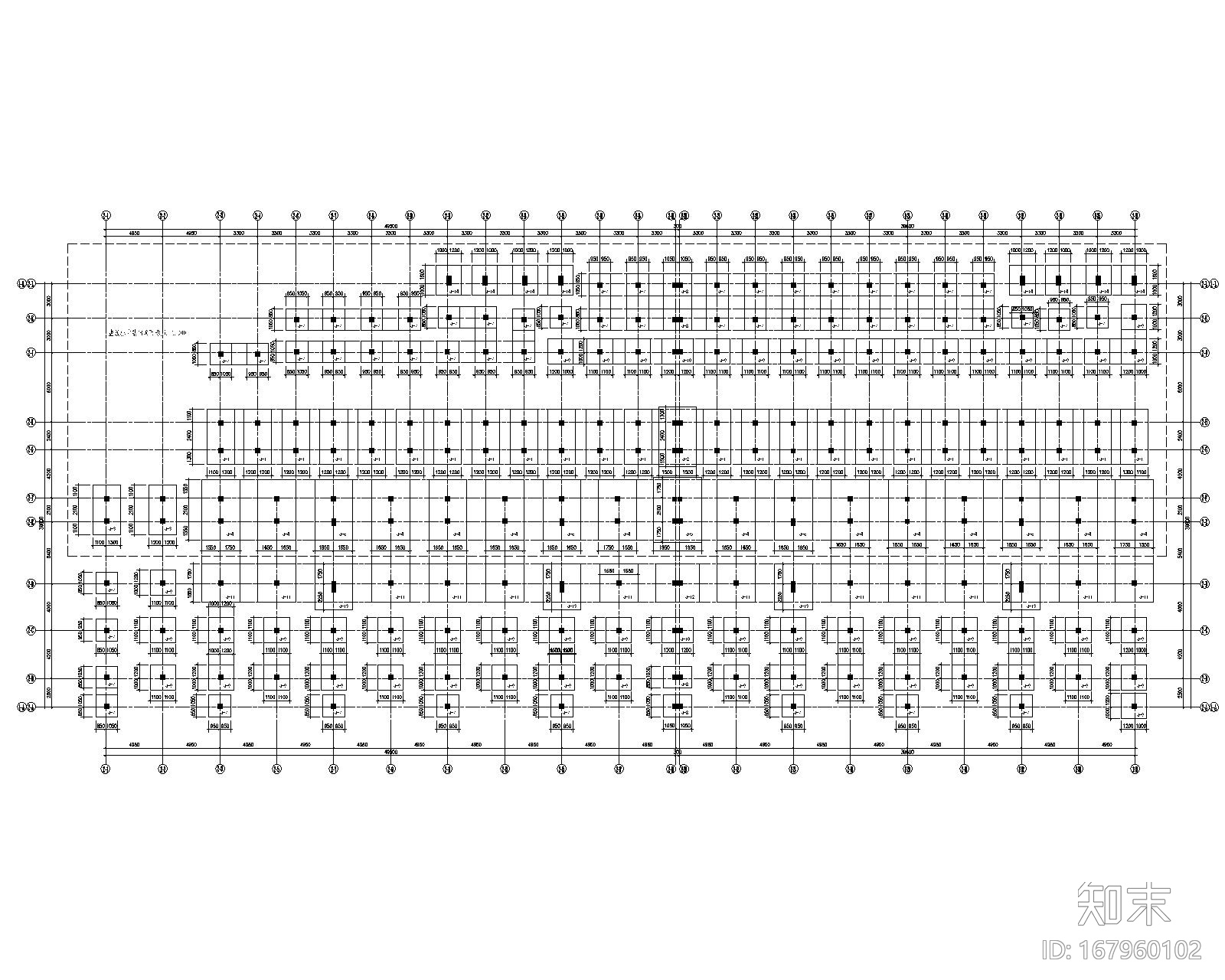 立体商业建筑施工图下载【ID:167960102】