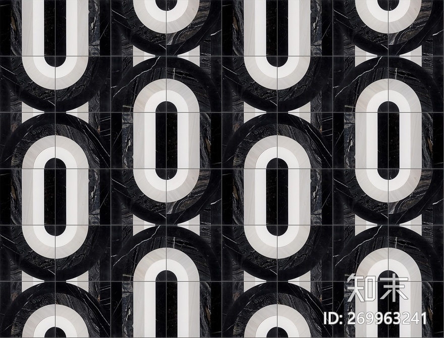 地面石材拼花贴图下载【ID:269963241】