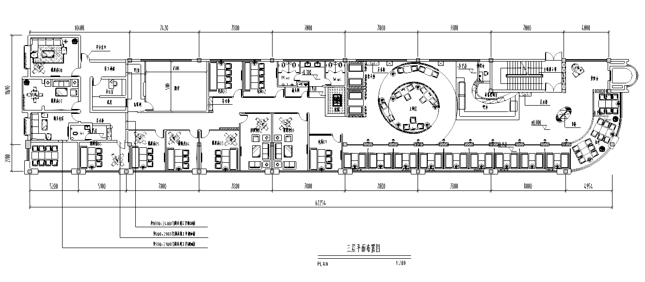 [广东]某咖啡厅装修完整施工图cad施工图下载【ID:161763190】