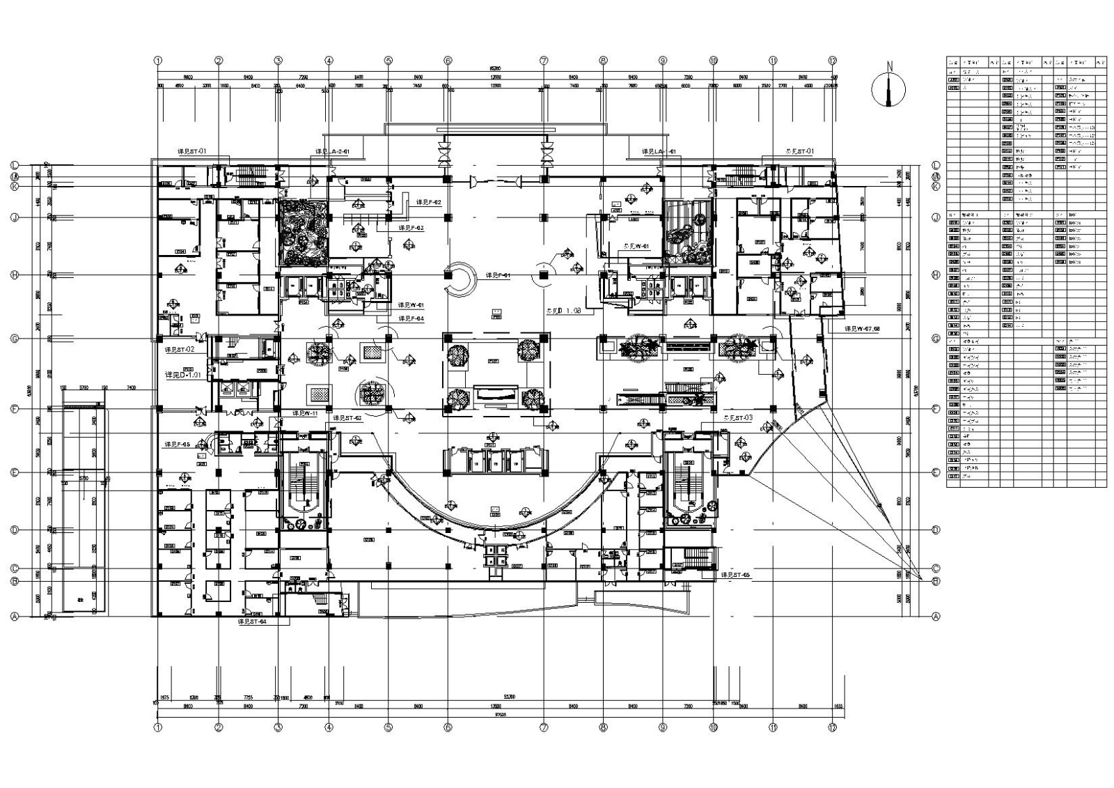 [上海]长海医院门诊楼装饰设计工程施工图cad施工图下载【ID:160702126】