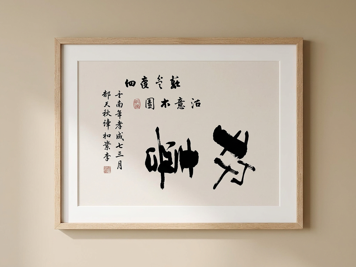 现代字画SU模型草图