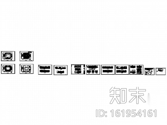 [昆山]豪华商务酒店西餐厅装修施工图cad施工图下载【ID:161954161】