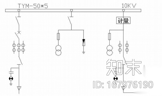 10KV箱变全套电气设计图施工图下载【ID:167976190】