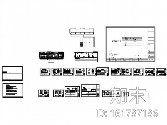 [辽宁]大型家具企业现代风格家具卖场室内装修施工图施工图下载【ID:161737136】