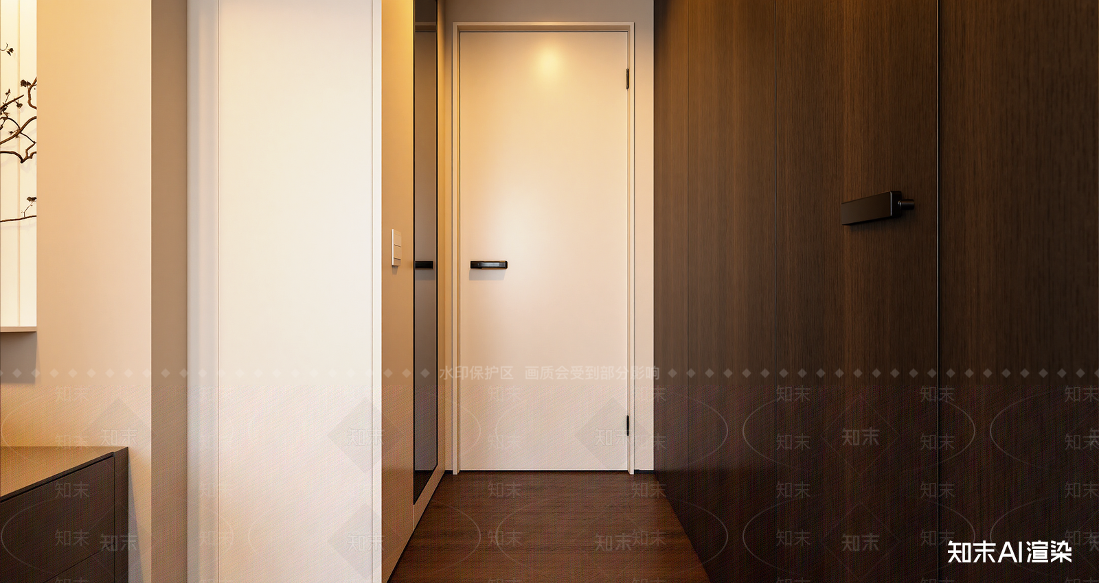 现代玄关3D模型下载【ID:1222015301】